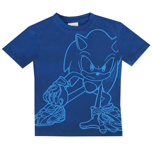 Playera Sonic Manga Corta para Niño