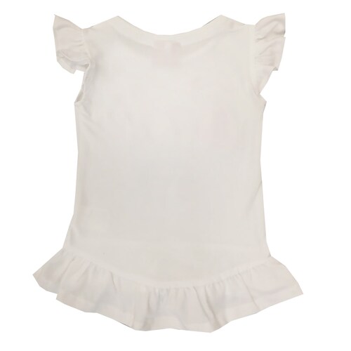 Blusa Barbie Manga Corta para Niña