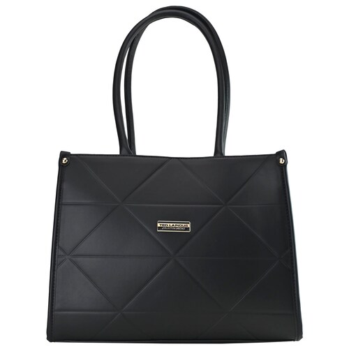 Bolso Satchel Ted Lapidus Negro para Mujer