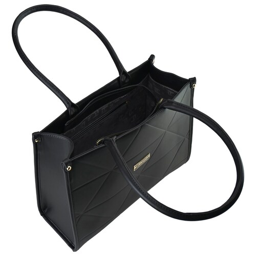 Bolso Satchel Ted Lapidus Negro para Mujer