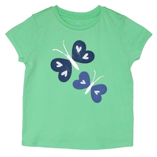 Playera Jeanious Manga Corta con Diseño para Niña