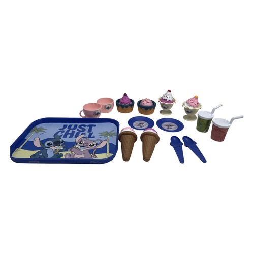Disney Stitch Bandeja con Heladitos