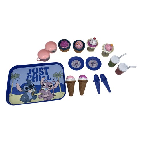 Disney Stitch Bandeja con Heladitos