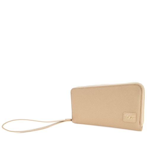 Billetera Porta Celular Cloe Beige para Mujer