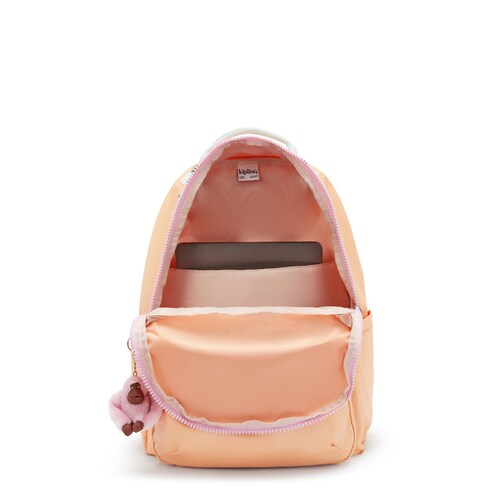 Mochila Seoul Magical Orange Kipling para Mujer