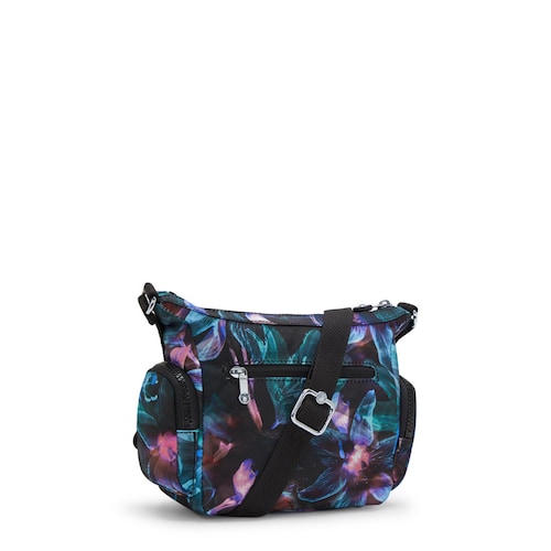 Bolso Gabbie Mini Spectral Orchi Kipling para Mujer