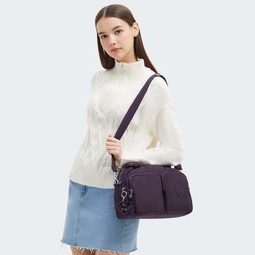 Bolso Cool Defea Ultimate Plum Kipling para Mujer