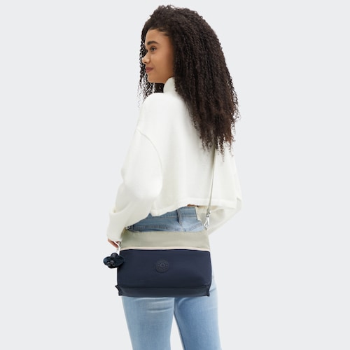 Bolso Hadia Blue Block F24 Kipling para Mujer