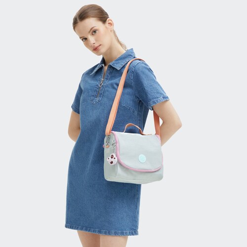 Lonchera New Kichirou Blue Sky Kipling para Mujer