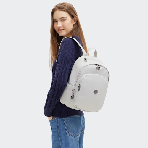 Mochila Delia Silver Night Kipling para Mujer