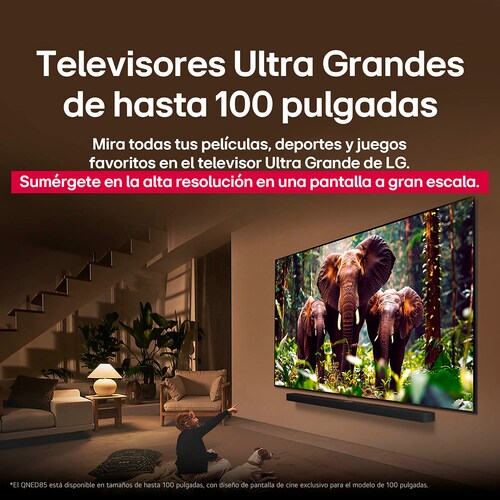 Pantalla LG 100 Pulgadas 4K Qned Ai Qned86