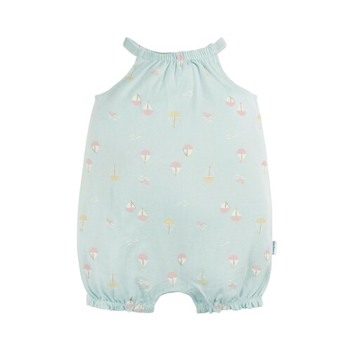 Romper Light Blue Yellow Gerber para Bebé Niña
