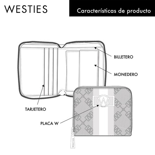 Cartera Coin Purse Westies para Mujer