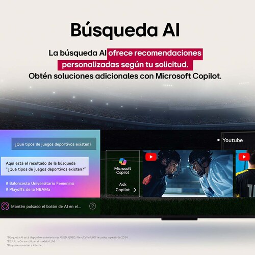 Pantalla LG 86 Pulgadas 4K Uhd Ai Ua8050 4K Smart Tv