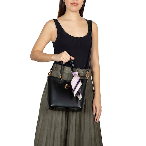 Bolso Tote Cloe Negro para Mujer