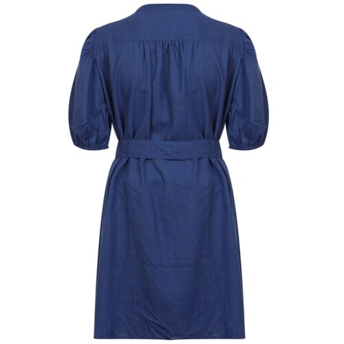 Vestido Lino Cuello Mao Life Styler para Mujer Curvy