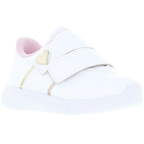 Tenis con Velcro 13-18 Blanco Molekinha para Niña