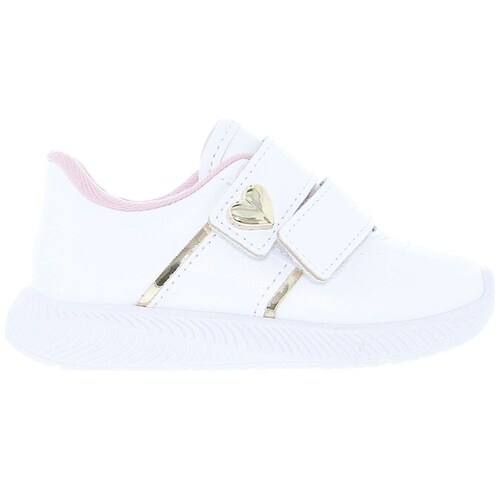 Tenis con Velcro 13-18 Blanco Molekinha para Niña