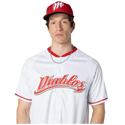 Jersey New Era Diablos Rojos de México 100 Aniversario para Hombre