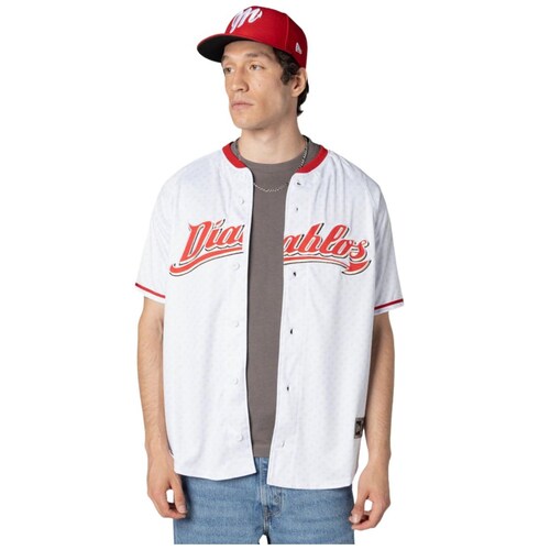 Jersey New Era Diablos Rojos de México 100 Aniversario para Hombre
