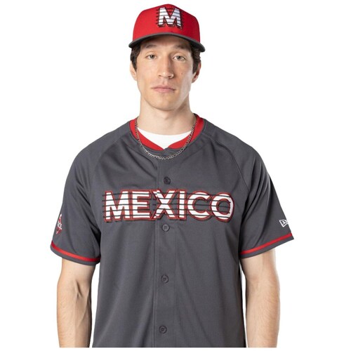 Jersey Alternativo New Era Diablos Rojos de México 100 Aniversario para Hombre