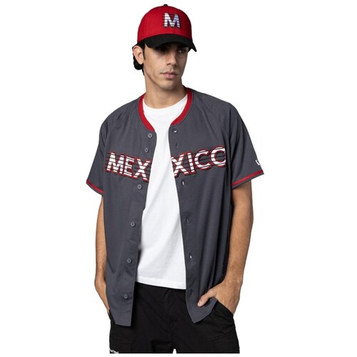 Jersey Alternativo New Era Diablos Rojos de México 100 Aniversario para Hombre