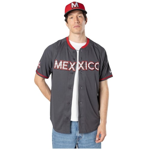 Jersey Alternativo New Era Diablos Rojos de México 100 Aniversario para Hombre