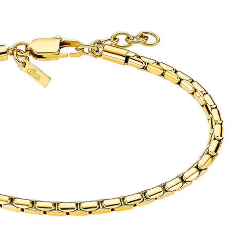 Brazaletes Acero Inoxidable Lotus Style para Hombre