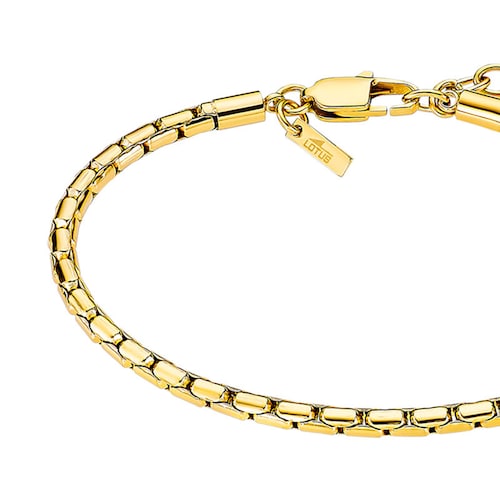 Brazaletes Acero Inoxidable Lotus Style para Hombre