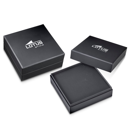 Brazaletes Acero Inoxidable Lotus Style para Hombre