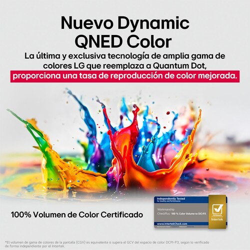 Pantalla LG 75 Pulgadas 4K Qned Ai Qned83 4K Smart Tv