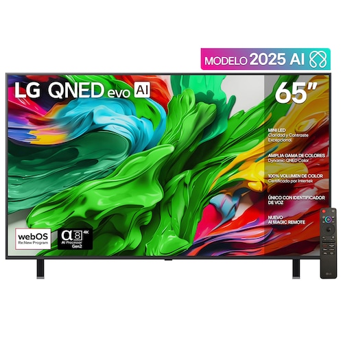 Pantalla LG 65 Pulgadas 4K Qned Ai Qned85