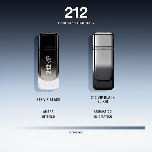 Eau de Parfum Carolina Herrera 212 Vip Black Elixir 50Ml para Hombre