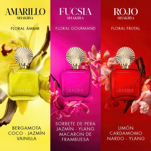 Eau de Parfum Shakira Amarillo 80 Ml para Mujer
