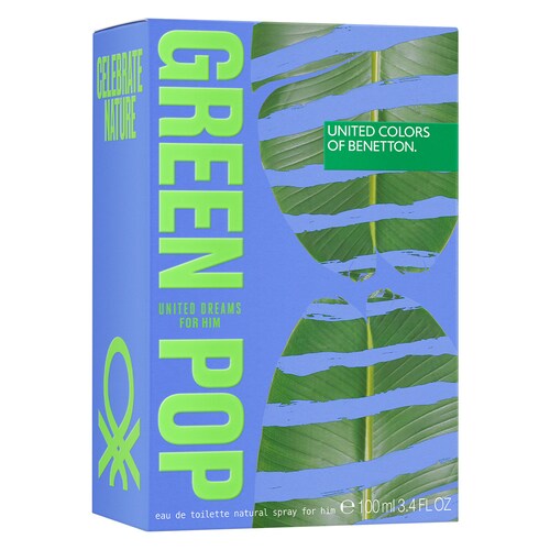 Eau de Toilette Benetton United Dreams Green Pop 100 Ml para Hombre