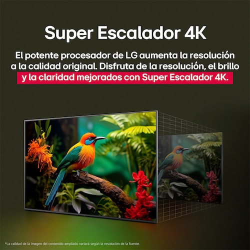 Pantalla LG 55 Pulgadas 4K Qned Ai Qned83
