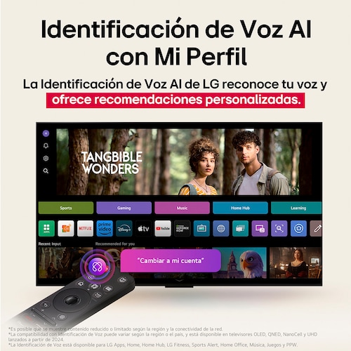 Pantalla LG 55 Pulgadas 4K Qned Ai Qned83