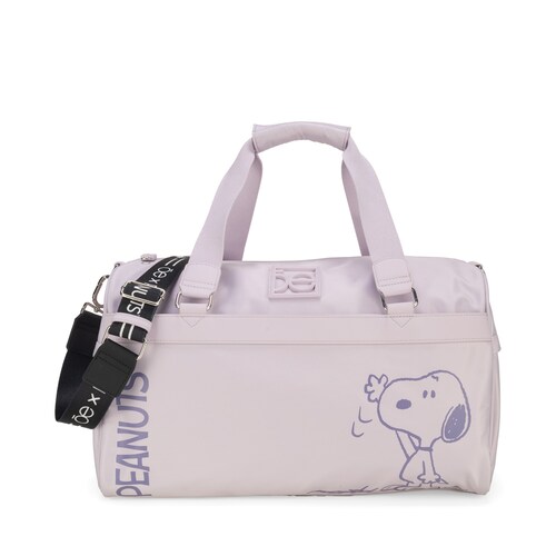 Duffle Bag Proyecto Peanuts Lila Cloe