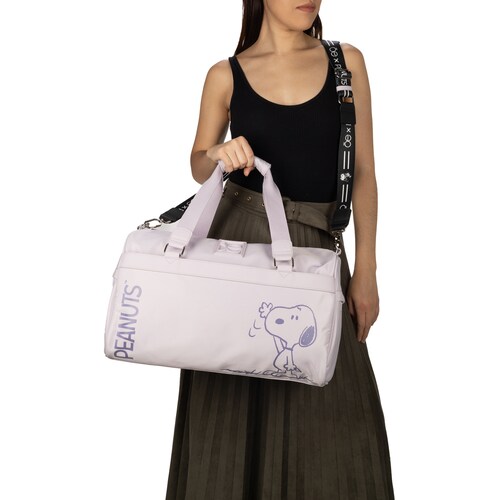 Duffle Bag Proyecto Peanuts Lila Cloe