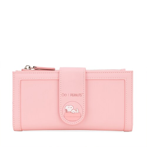 Billetera Proyecto Peanuts Cloe Rosa para Mujer