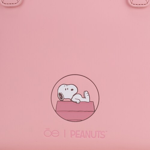 Bolso Tote Cloe Peanuts Rosa para Mujer