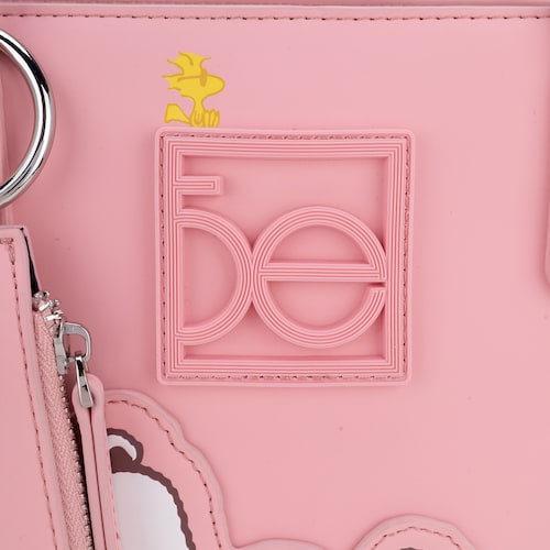 Bolso Tote Cloe Peanuts Rosa para Mujer