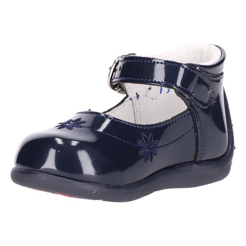 Zapato en Charol Andanenes Ajuste Broche para Bebé Niña