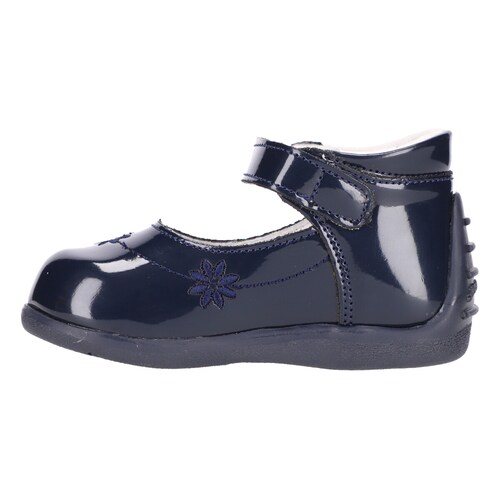 Zapato en Charol Andanenes Ajuste Broche para Bebé Niña