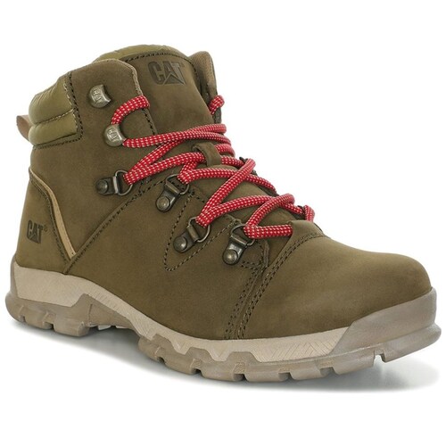 Bota Industrial Cat en Piel para Mujer