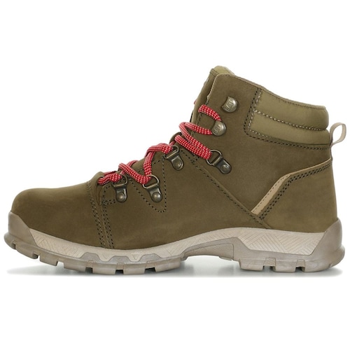 Bota Industrial Cat en Piel para Mujer