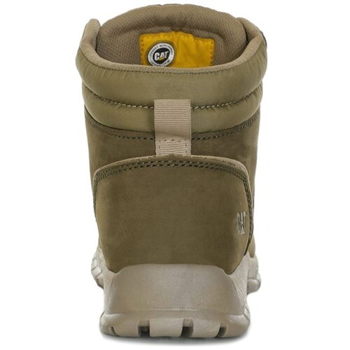 Bota Industrial Cat en Piel para Mujer