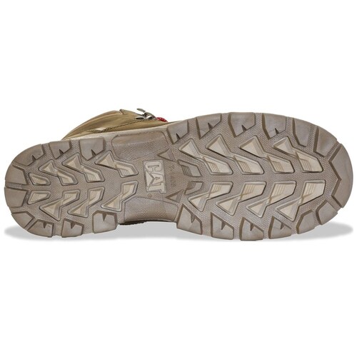 Bota Industrial Cat en Piel para Mujer