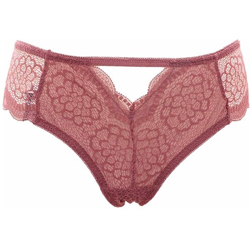 Tanga Encaje y Mesh Couture para Mujer