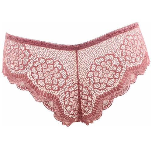 Tanga Encaje y Mesh Couture para Mujer